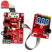 Digital Spot Tukang Mesin Waktu Papan Kontrol Spot Welding Menyesuaikan Waktu &amp; Current Transformer Controller Panel Modul 40A 100A