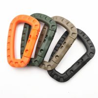 D-Shape Ultra Mountaineering Keychain Outdoor Tactical Hiking Camping Climbing Accessories