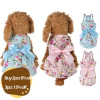 Pet Skirt Dog Cat Plaid Dress Skirt Bow Tie Skirt Dog Dress Cute Pet Clothing Pets Puppy Medium Large Dog Costume Outfit Clothes