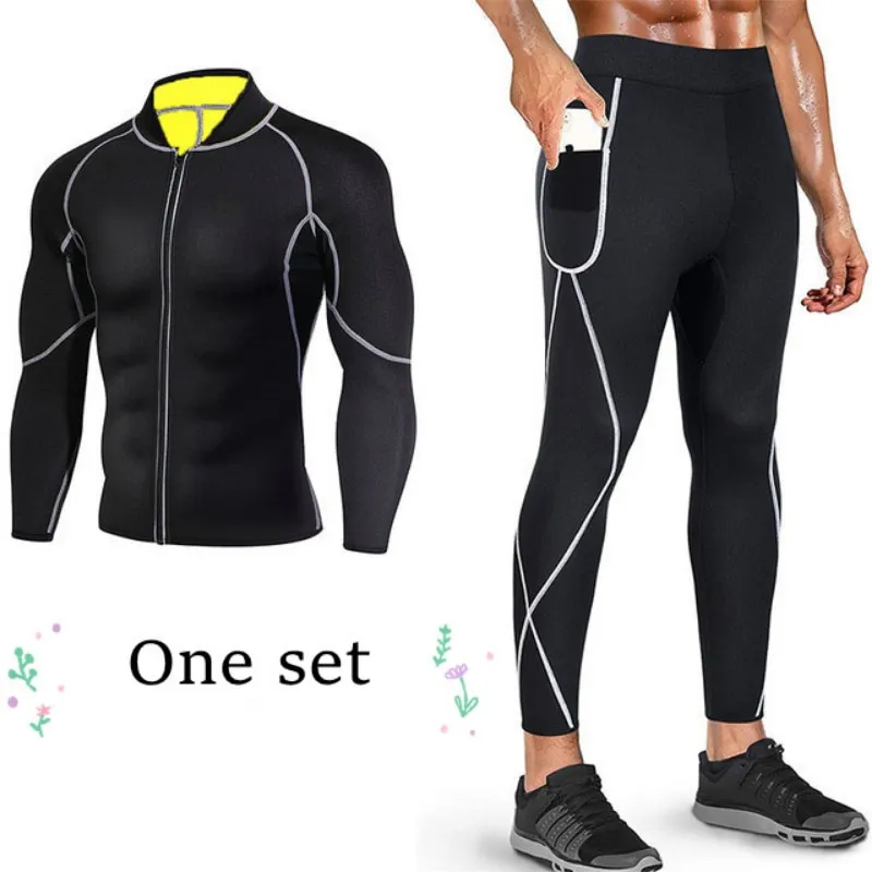 Mens and Womens Neoprene Slimming Bodysuit, Workout Sweat Sauna