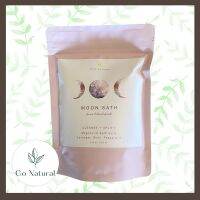 Moon Bath: Magnesium Botanical Bath Salts with Rose Petals, Lavender bud and Pure Essential Oil เกลือแช่ตัวมูนบาธ แมกนีเซียมกับกลีบกุหลาบ ลาเวินเดอร์และน้ำมันหอมระเหยแท้