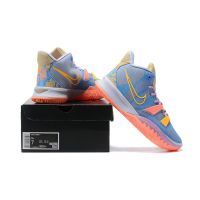 HOT 【Original】 ΝΙΚΕ Kyri 7 “Art” Blue Orange Sports Basketball Shoes For Men &amp; Women{Limited Time Offer}