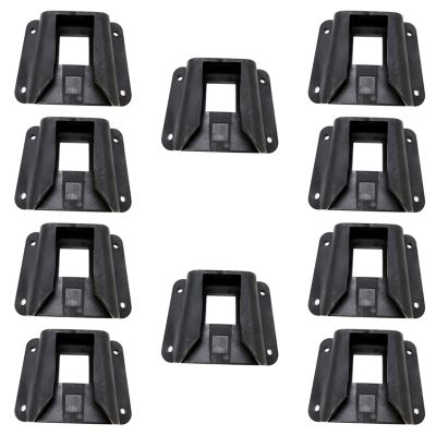 10X Bicycle Carrier Block Adapter for Brompton Folding Bike Bag Rack Holder ABS Front Carrier Block Mounting