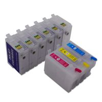 ชิ้น/ล็อต9ชิ้นพร้อมตลับหมึกรีฟิล Arc Surecolor สำหรับ Epson P600 T760 T7601 760สำหรับเครื่องพิมพ์ Epson Sc-P600