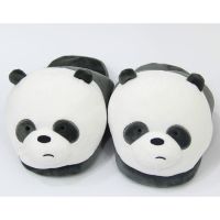 Bears Shoes Panda Slippers Lovers Warm Woman Slippers Plush Shoes Home House Slippers