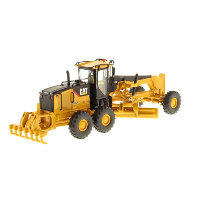 diecast-dm-cat-14m-engineering-toy-1-50-scale-self-propelled-grader-alloy-truck-forklift-model-collection-souvenir-display