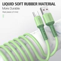 （A LOVABLE） Micro USB3AChargingSoft SiliconeForS6 XiaomiAndroidPhone Data Cord