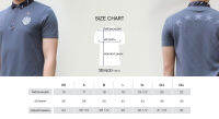 เสื้อโปโล 5 แชมป์ (สีเทาดำ) แท้ 100%จากสนามช้างอารีน่า ไซส ss