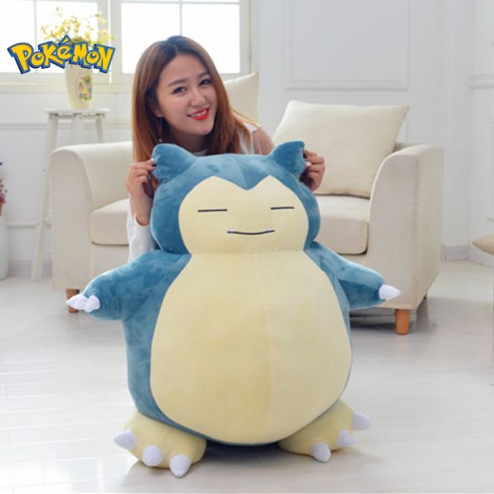 30-50ซมอะนิเมะโปเกมอนสัตว์เลี้ยงเอลฟ์-snorlax-kabi-ตุ๊กตาหมีผ้ากำมะหยี่ผ้าฝ้ายโปเกมอนยัดไส้ตุ๊กตา-stitch-ของขวัญเด็กผู้หญิงตุ๊กตาหนานุ่ม