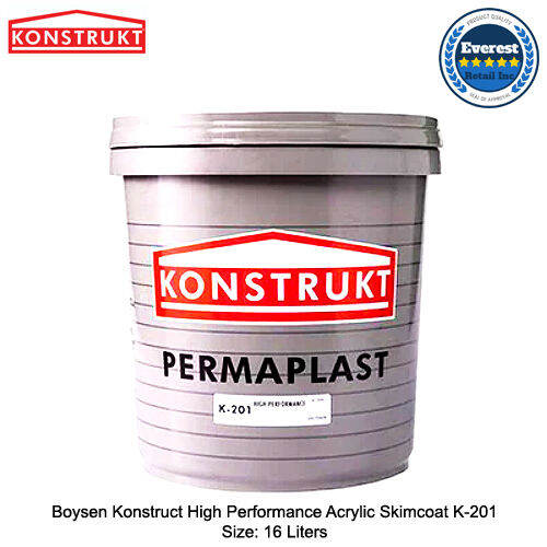 Boysen Konstrukt Permaplast High Performance Acrylic Skimcoat K201 4