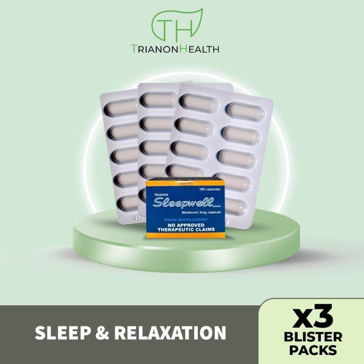 Sleepwell Brand Melatonin (Sleep Aid Supplement, Immune System Booster