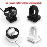 ตัวยึดซิลิโคนสำหรับนาฬิกา Huawei GT2 Pro,แท่นชาร์จไร้สาย USB สำหรับนาฬิกา Huawei 3 GT2 GT3 ECG ที่ชาร์จนาฬิกาแม่เหล็ก