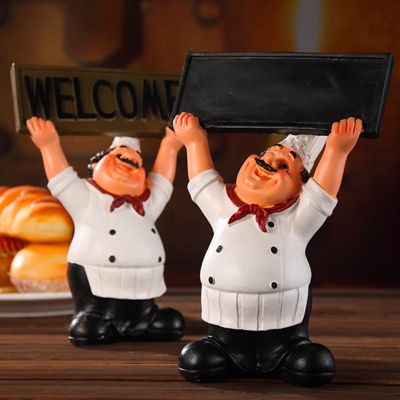 Creative Home Gift Chef Decoration Chef Hands Message Board Small Chef Crafts Home Decoration Cafe