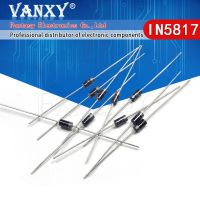 100PCS IN5817 DO-41 1A 20V ไดโอด SCHOTTKY 1N5817