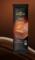 Eurocake Premium Choco Coated Cakes Salted Caramel Something Sweet &amp; Salty น้ำหนัก 30 กรัม BBF.07/06/24