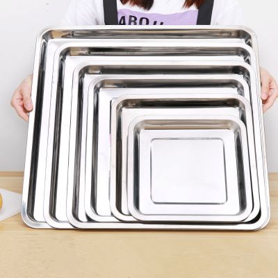 【YF】 Steamed Sausage Tray Food Fruit Shallow Storage Plate Baking Pans Pastry Dish Accessories