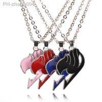 New fashion Fairy Tail necklace guild logo tattoo pendant Anime jewelry leather rope for men women