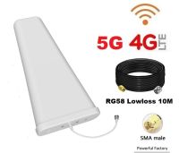 5G 4G 3G Outdoor LPDA Antenna 28dBi 690-3700MHz  Signal Directional Antennac + สาย 10 เมตร