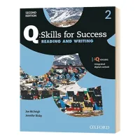 Original English Oxford academic English Success series Reading and Writing textbook level 2 Oxford Q Skills for Success Reading and Writing 2 English Version Original book OUP Oxford