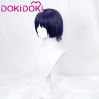 IN STOCK Wanderer Scaramouche Wig Game Genshin Impact Cosplay Wig Dokidoki Genshin Impact Wanderer Blue Purple Black Cosplay