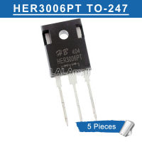 5pcs HER3006PT TO-247 HER3006 TO247 30A/600V Fast Recovery Diode Transistor New Original