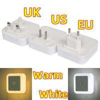 Night Light Eu Us Uk Plug Night โคมไฟ Mini Nightlight Led Square 110-240V ห้องนั่งเล่นห้องนอนแสง Backlight Wall Lights