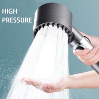 2023 Grey Shower Head High Pressure Filter 3 Modles Adjustment Water Saving Water Massage Showers For The Bathroom Accessories Showerheads