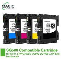 ที่รองรับตลับหมึก SG1000 SG500พร้อมชิปสำหรับ Ricoh SAWGRASS SG1000 SG500หมึก Subliamtion