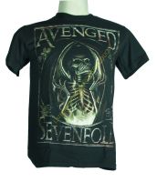 เสื้อวง AVENGED SEVENFOLD เสื้อใส่สบาย Rock อะเว็นจด์เซเวนโฟลด์ A7X ไซส์ยุโรป PTD1181