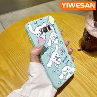 YIWESAN เคส S8ปลอกสำหรับ Samsung พลัสเคสมือถือซิลิโคนนิ่มลายการ์ตูน S8เคสห่อหุ้มกล้องคลุมทั้งหมดเลนส์กล้องแบบดั้งเดิม