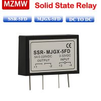 ♞ MZMW Small Solid State Relay SSR-5FD MJGX-5FD JGX-5FD 5A Single Phase DC control DC 5-220VAC