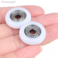 10pcs Diameter 19mm/23mm/25mm Fasteners Bathroom Bearing Door Runner Sliding Shower Door Roller Pulley Replacement Part