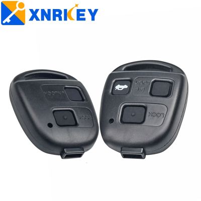 ❣ XNRKEY 2/3 Button Remote Car Key Shell Case for Toyota Corolla Land Cruiser Yaris Camry Rav4 Prado for Lexus RX300 ES300 LX470