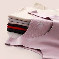 ✾☃ Thermal Inner Wear Crew Neck Warm Wool Thermo Xxxl Sleeveless Undershirt