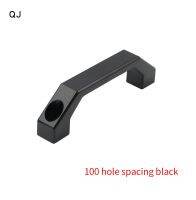 U-shaped aluminum alloy handlels520 drawer handle manual tool box handle equipment cabinet black hole spacing 100mm bridge handl