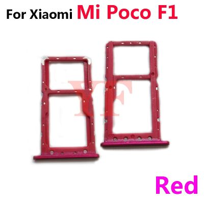 ‘；【。- For  Mi Poco X3 GT F1 F3 New Sim Card Tray SD Memory Card Slot Holder Adapter Smartphone Repair Parts