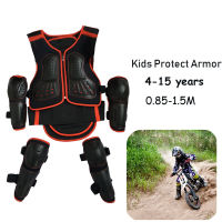 Age 4-16 years Child Youth Kids Body Protect Armor BMX DH MTB Motocross Riding skating Knee Elbow Armour Shock Resistant