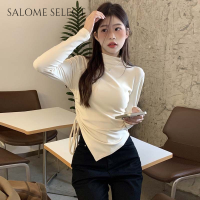 SALOME SELECT เสื้อครอป เสื้อยืด ชุดเซ็ทผู้หญิง ทันสมัย ล้ำสมัย สบายๆ ทันสมัย WMY239173L 38Z230918