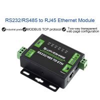 RS232/RS485 To Network Port Module Dual Serial Port ETH RJ45 Industrial Grade Two-Way Transparent Transmission