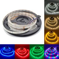 5M LED Strip Light Non Waterproof DC 12V White Warm White Blue Red Green Ribbon Tape Brighter 2835 Strip Home Decorative Light