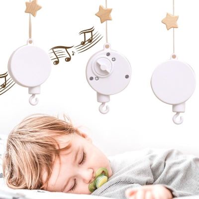 ☼ 1PCS Baby Mobile Crib Bed Bell ของเล่น Windup การเคลื่อนไหวกล่องดนตรีเครื่องเนอสเซอรี่Decorationbabyของเล่น 0-12 เดือน