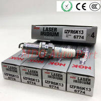 NGK izfr6k13 6774 (4 ชิ้น) แท้หัวเทียนอิริเดียมแพลทินัม Honda 2007-2013 Accord 2003-2007 9807b 56a7w