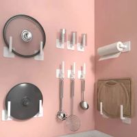 【HOT】❅✶  2pcs Wall Mount Toilet Paper Holder Roll Hanger Tissue Rack Shelf Organizer