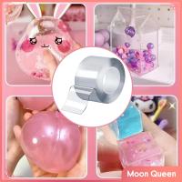 เทปไม่ทิ้งรอยนาโนใสลาย Moon Queen เทปติดตั้งกันน้ำสำหรับเป่าฟองสบู่