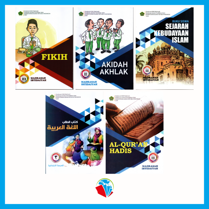 BUKU PAKET MI SD KELAS 3/III KEMENAG (FIKIH, AKIDAH AKHLAK, ALQURAN ...