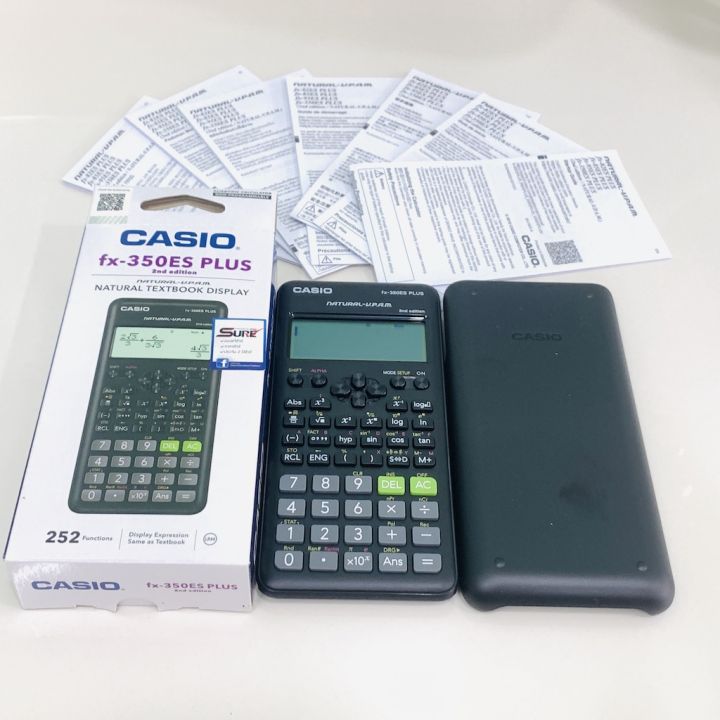 casio-fx350es-plus-2nd-เครื่องคิดเลขวิทยาศาสตร์-ของแท้-รับประกัน2ปีจาก-cmg-เครื่องคิดเลข-ของแท้-casio-รุ่ง-fx350es-plus-2nd