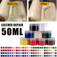 50Ml Paint For Car Leather Car Seat Care Liquid Leather For Car Refurbish Repair Tool For Shoe Sofa Coats Holes Scratch Crack