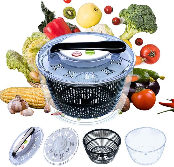 Fruits Vegetables Dehydrator Dryer Salad Spinner Cleaner Basket Basket Wash Fruit  Washer Clean Machine Cleaner