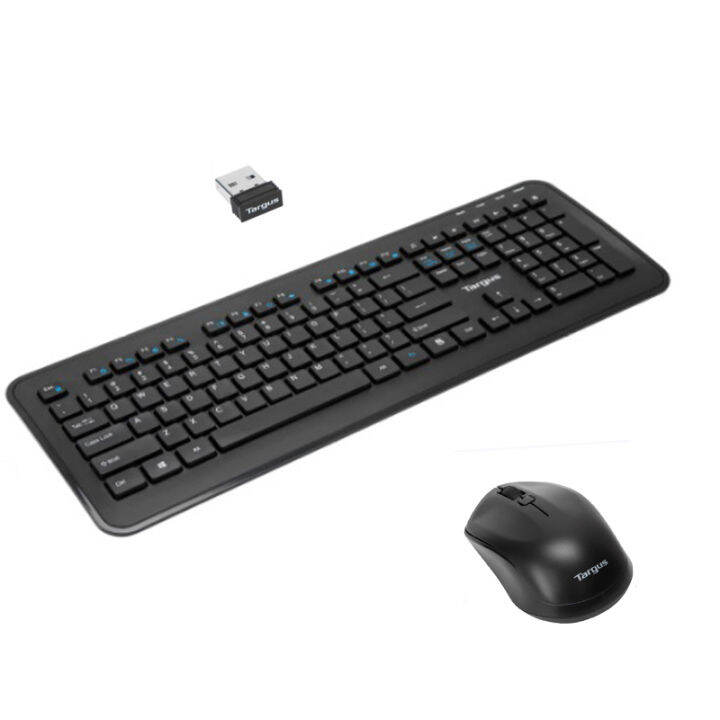 Targus KM610 Wireless Keyboard and Mouse Combo Black Lazada Indonesia