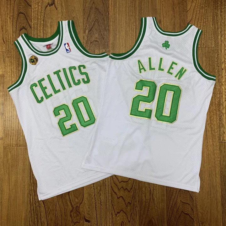 Men's Mitchell & Ness Ray Allen White Boston Celtics 2008-09 Hardwood  Classics Authentic Jersey